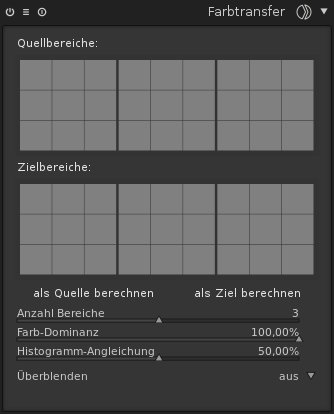 Dialog Farbtransfer